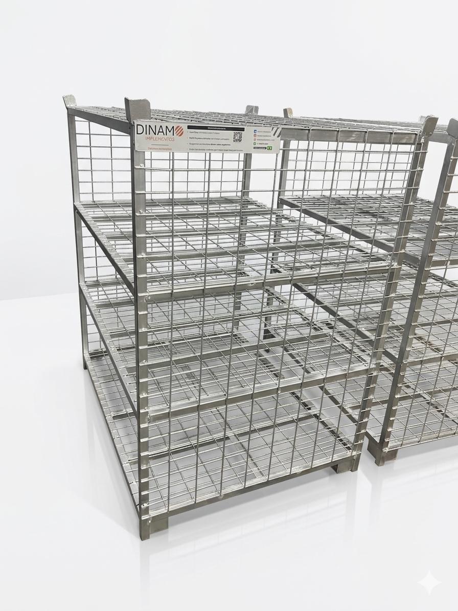 Rack de movimentação galvanizado Dinamo